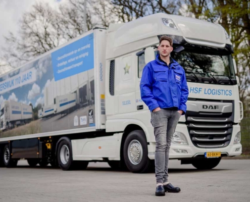 Joris chauffeur HSF Logistics Winterswijk